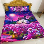 7/8 Fit Waterproof 3D Print Bedsheet (Code: B58)