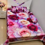 7/8 Fit Waterproof 3D Print Bedsheet (Code: B256))