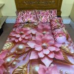 7/8 Fit Waterproof 3D Print Bedsheet (Code: B46)